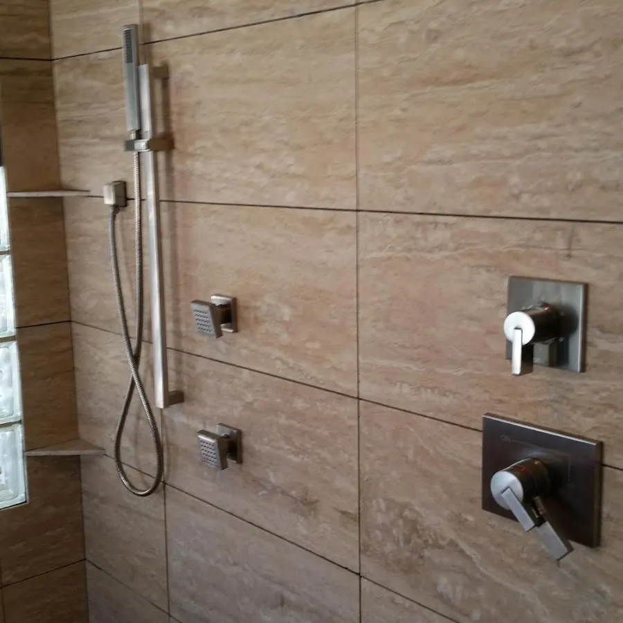 Shower fixture installation for Water Heater Replacement in West Des Moines